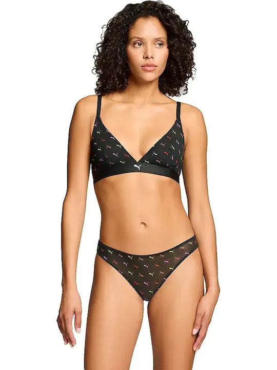 Women's String 2Pack Black