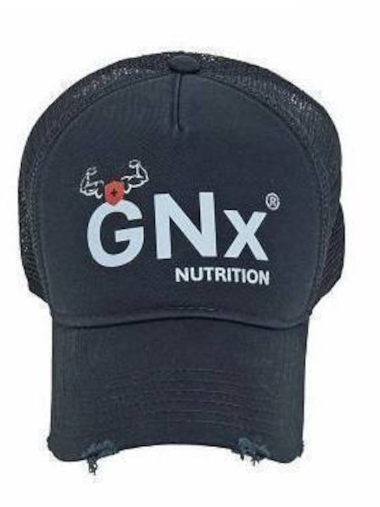 Καπελο Gnx Μαύρο Λευκό Logo 26090 H&s