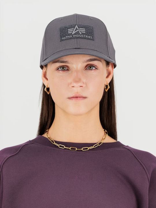 Alpha Industries Velcro Cap Vintage Grey