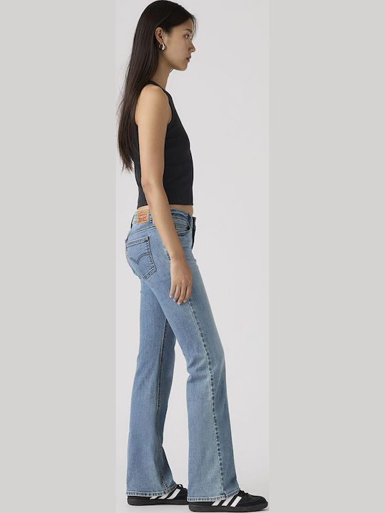 Niedriger Anstieg Damen Jeans Hose in Bootcut Passform