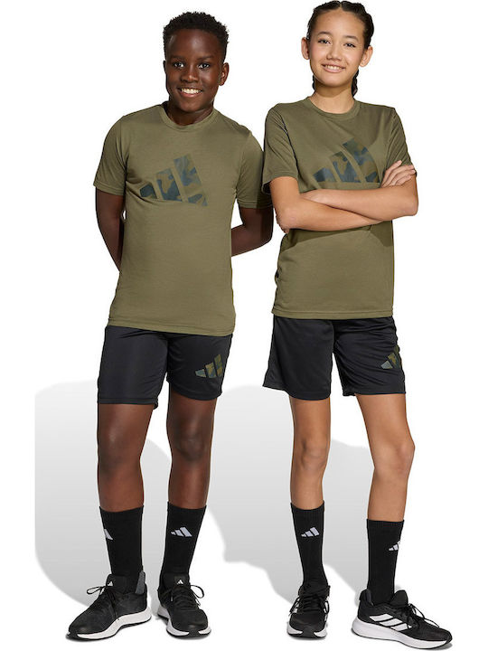 Kids Set with Shorts Summer 2pcs Khaki