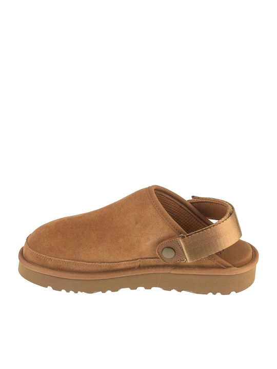 Goldencoast Clog Winter Men's Slippers Brown