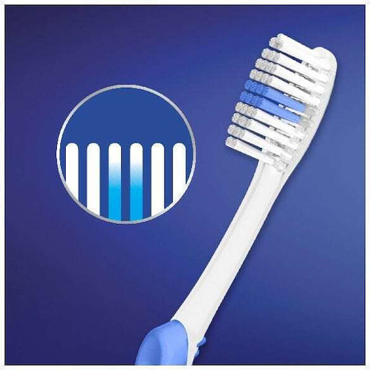 Oral-B 1-2-3 Manual Toothbrush Medium Purple