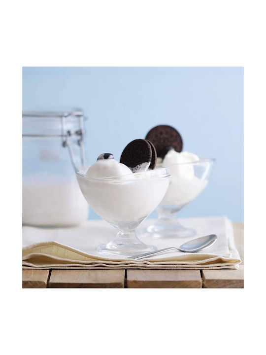 Ocean Delight Boluri De Servire Înghețată Rotund Din Sticlă Cu Diametrul 9.8cm 6 Bucăți