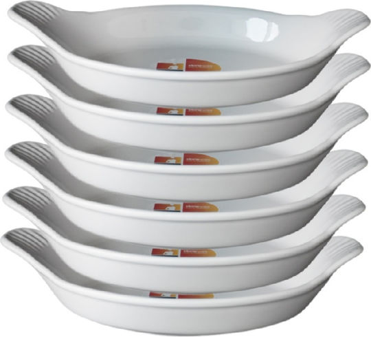 Vista Alegre Oval Ceramic Serving Bowl 28x15.5cm Vista Alegre Oval Ceramic Serving Bowl 28x15.5cm