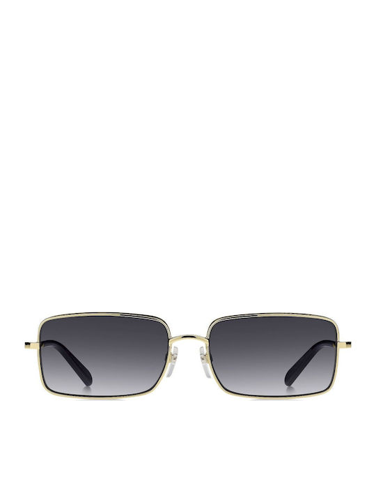 Marc Jacobs Damen Sonnenbrille mit Gold Metall Gestell und Gray Verlaufsfarbe Linse