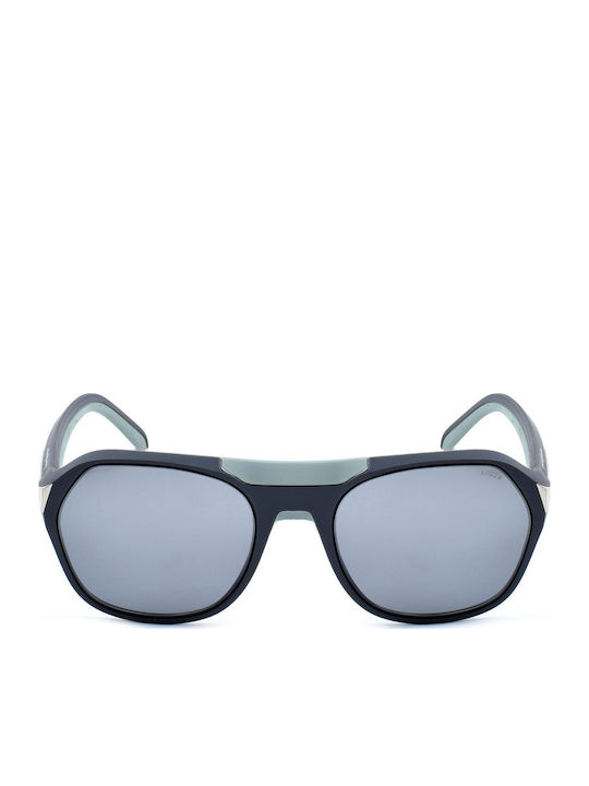 Lozza Men's Sunglasses with Gray Plastic Frame and Gray Lens SLP002M V94X