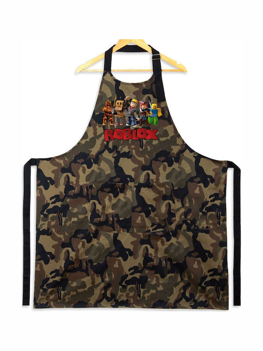 Koupakoupa Roblox Squad Ποδιά Κουζίνας Πολύχρωμη 31.5x20cm KP_33139_apron-army