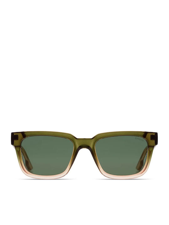 Komono Bobby Unisex Sunglasses with Horn-Rimmed Frame Pacific Sunset KOM-S9019