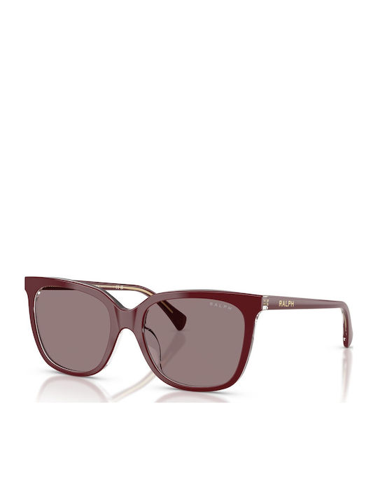 Ralph Lauren Sunglasses Burgundy with Acetate Frame & Burgundy Lens
