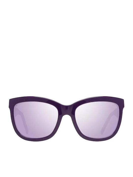 Swarovski Women's Sunglasses with Purple Plastic Frame and Purple Gradient Lens SK0125 81Z