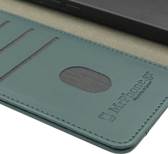 Samsung Galaxy A26 5G Wallet Luxury Dark Green Mobile Phone Case