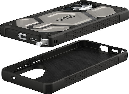 UAG Monarch Pro Back Cover Silicone / Aramid Fiber Titanium Black (Galaxy S26 Ultra)