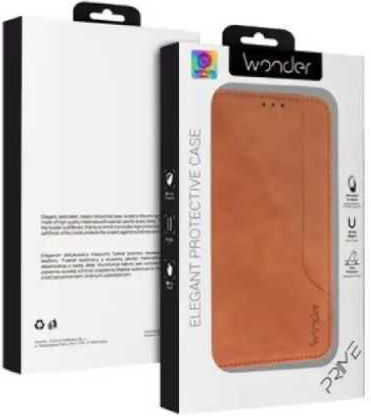 Wonder Back Cover Δερματίνης Καφέ (Galaxy S23)