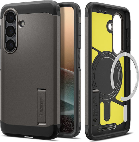 Spigen Tough Armor Mag Umschlag Rückseite Kunststoff Grau Galaxy S26+