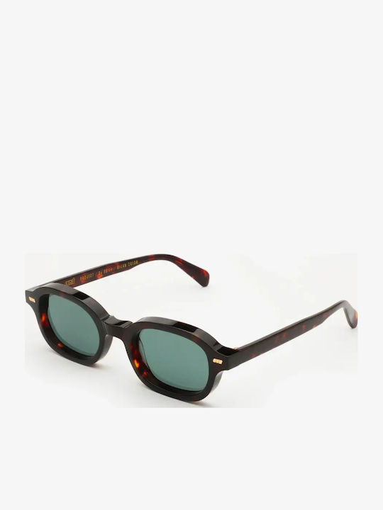 Gast Myriad Unisex Sunglasses with Black Plastic Frame and Gray Lens MYR02