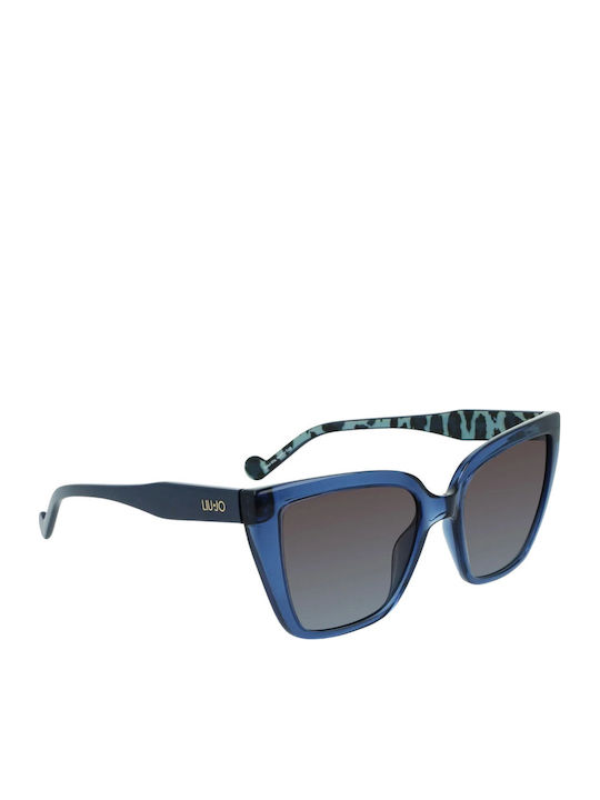 Liu Jo Women's Sunglasses with Blue Plastic Frame