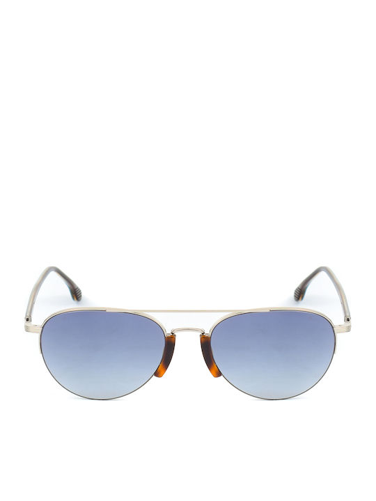 Lozza Men's Sunglasses with Silver Metal Frame and Gray Lens SL2394 0579