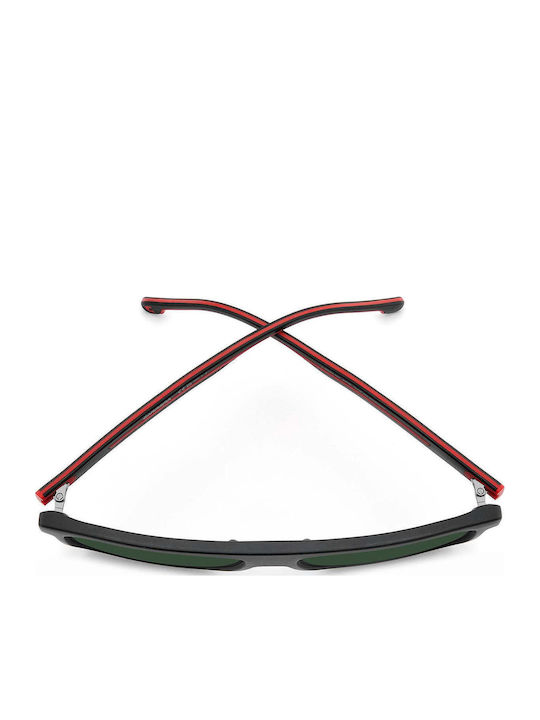 Carrera Unisex Γυαλιά Ηλίου με Μαύρο Κοκκάλινο Σκελετό και Γκρι Φακό 14/S BLX