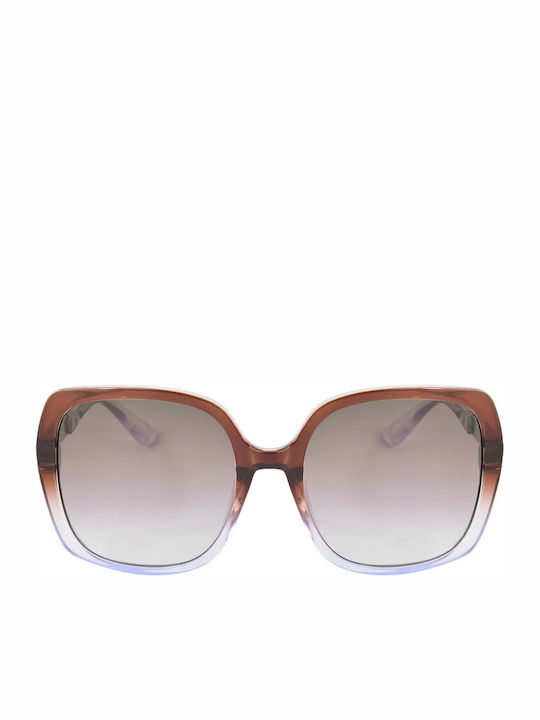 Guess Women's Sunglasses with Multicolour Frame and Purple Gradient Lens GF0406 83Z