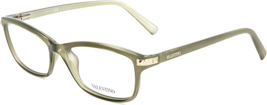 Valentino Weiblich Kunststoff Brillenrahmen Grün V2653 319