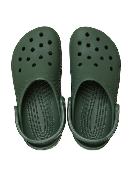 Crocs Ανδρικά Σαμπό Πράσινα