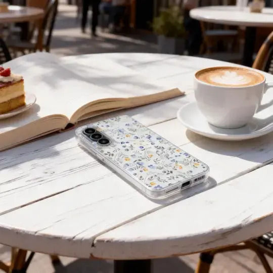 Handyhülle Tech-Protect Flexair Samsung Galaxy A37 5G – Frühlingsblumen