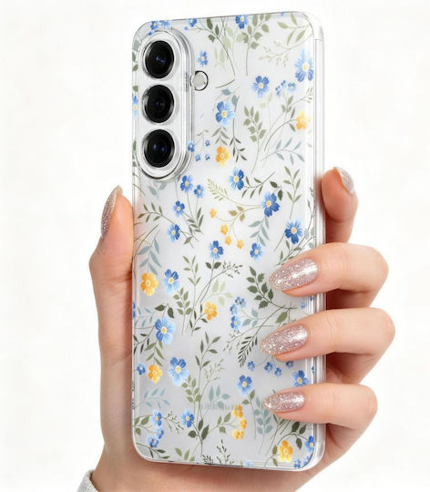 Handyhülle Tech-Protect Flexair Samsung Galaxy A37 5G – Frühlingsblumen
