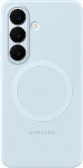 Samsung Magnet Silicone Light Blue Back Cover (Galaxy S26)