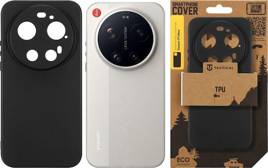 Tactical Silicone Black Back Cover (Xiaomi 17 Ultra)