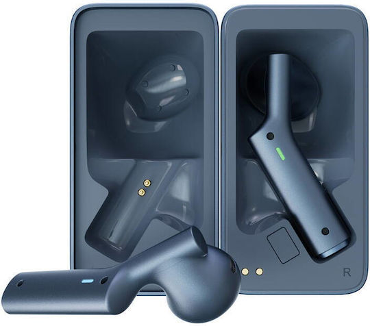 Timekettle W4 Translation Earbuds Bluetooth Handsfree Earphones with Charging Case Blue