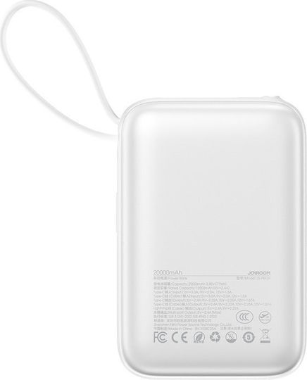 Joyroom Power Bank 20000mAh 22.5W with USB-C Port White