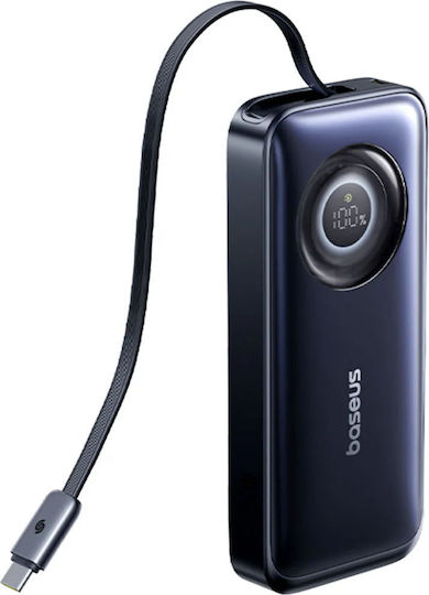 Baseus EnerCore CR11 Power Bank 20000mAh 67W with USB-A Output Port and USB-C Output Port Power Delivery Quick Charge Black