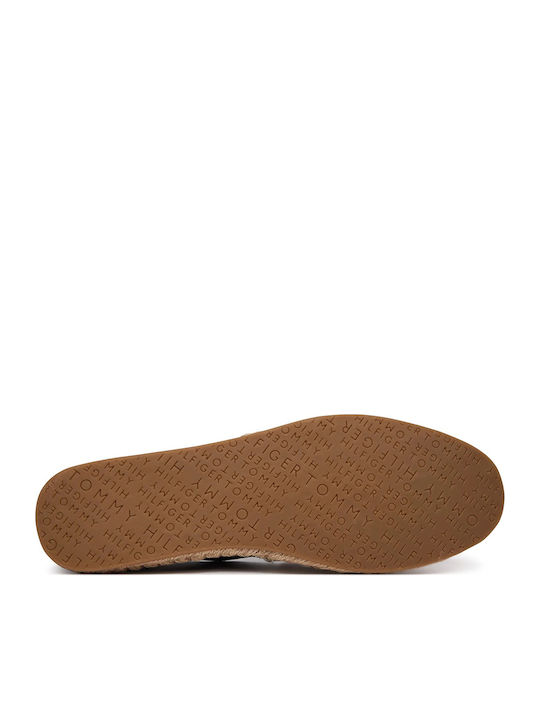 Espadrile de Damă din Piele în Culoare Neagră