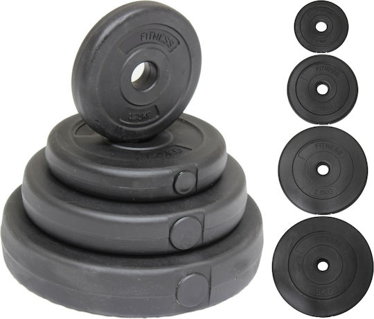 inSPORTline Δίσκος Λαστιχένιος 1 x 5kg Φ30mm