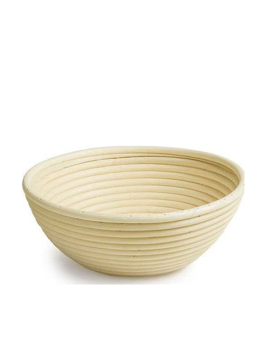 Ibili Καλάθι Ψωμιού από Rattan Μπεζ 25x8.5cm