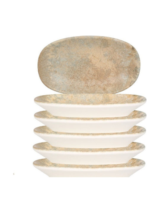 Bonna Luz Placă Joasă Ovală Din Porțelan 15x8.5cm