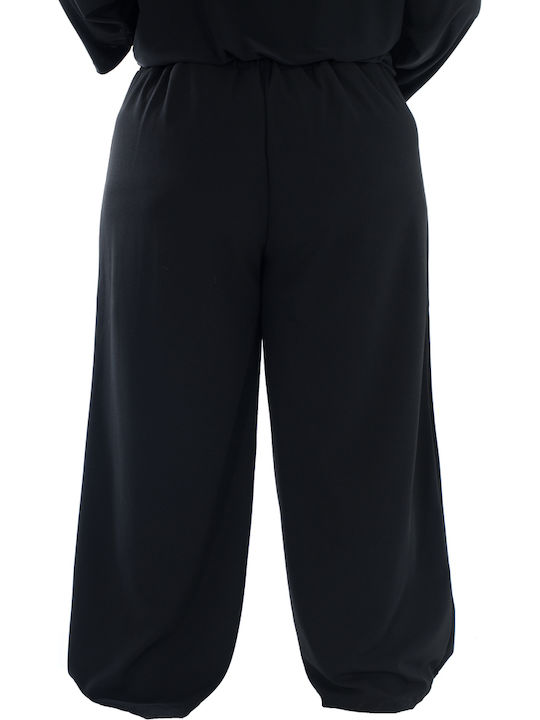 PLUS PERSONA Damen Hochgebirge Pantaloona mit Gummiband Schwarz