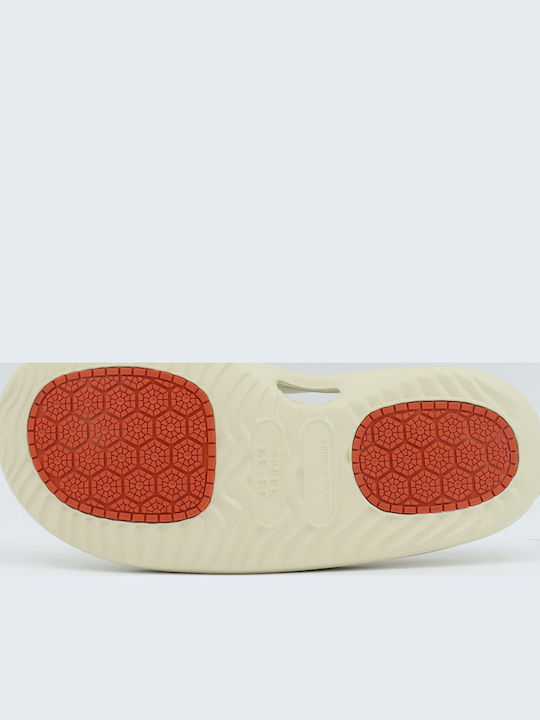 Flip Flops In Beige Colour