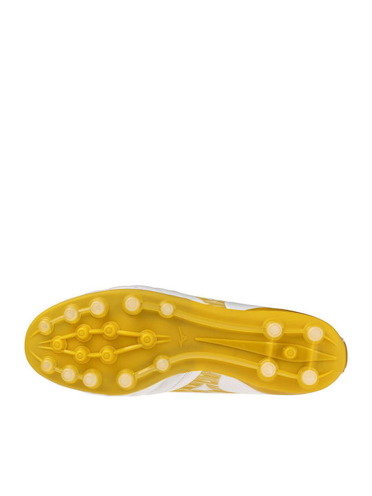 Mizuno Morelia Neo Iv Pro Ποδοσφαιρικά Παπούτσια με Τάπες AG-Pro Λευκά