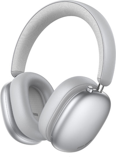 Hoco W63 Wireless / Wired Over Ear Headphones Silver