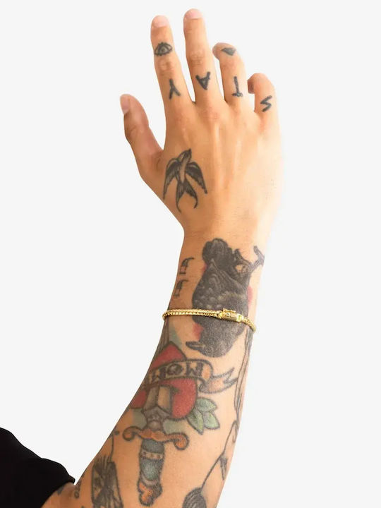 Buddha to Buddha Women's Gold Plated Bracelet 21cm