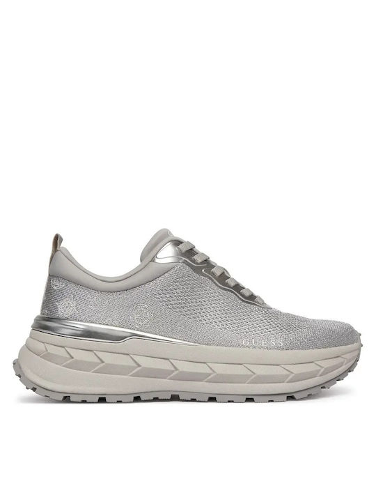 Logo Women's Sneakers Silver