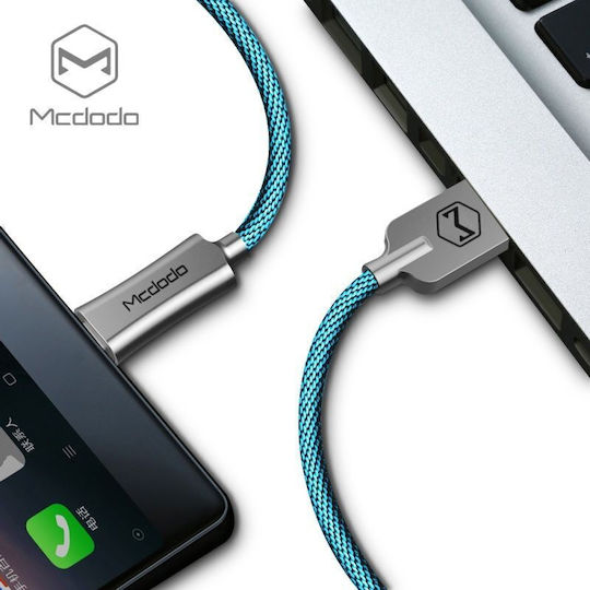 Eol Mcdodo Knight Usb Microusb Cable 1.0 M Blue Ca-4401