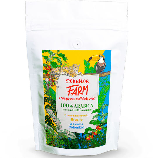 Καφές Espresso Mokaflor Farm 100% Arabica 250g Κόκκους