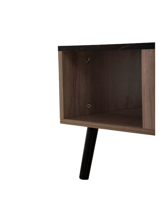 Rectangular Coffee Table Gunnez Wooden Karydi-Mavro L90xW54xH38cm.