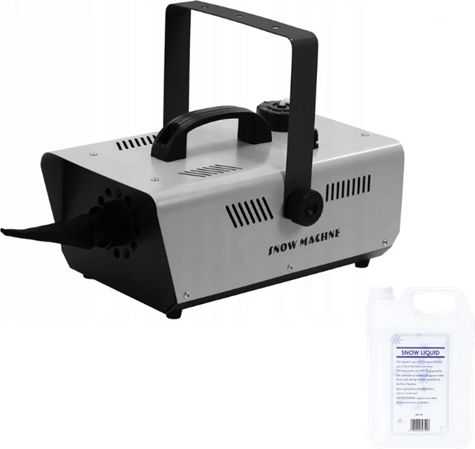 Set Mașină de Zăpadă Profesională 800W Lichid de Zăpadă Artificială Depox Non-toxic 5 L