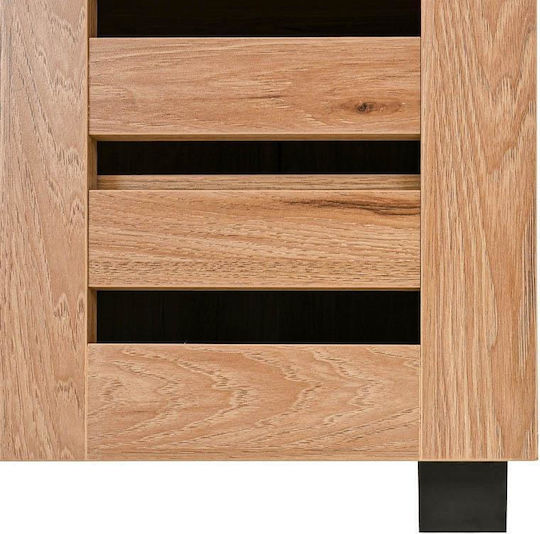 Vento Plastic Shoe Organizer Beige 60x33x87cm