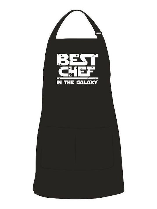 Schürze Best Chef In Galaxy Schwarz