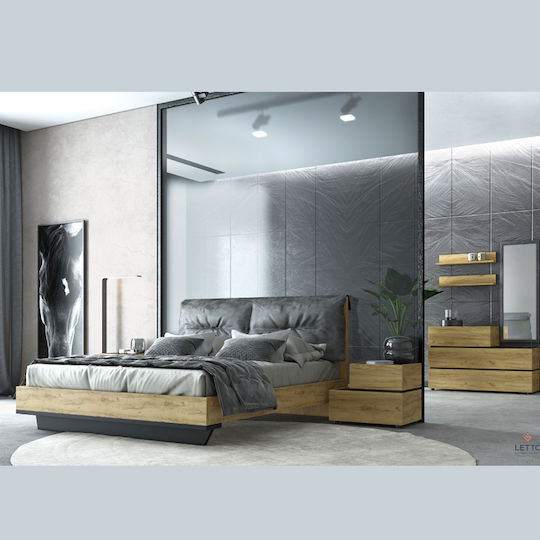 Σετ Κρεβατοκάμαρας Loft 160x200εκ. 7τμχ Σετ Κρεβατοκάμαρας Loft 160x200εκ. 7τμχ